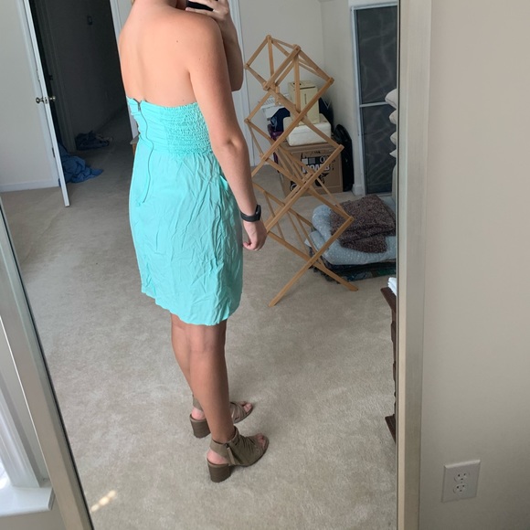 Xhilaration Juniors Strapless ‘Challis’ Dress - Picture 9 of 9